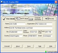 PAL PC Tracker Lite screenshot